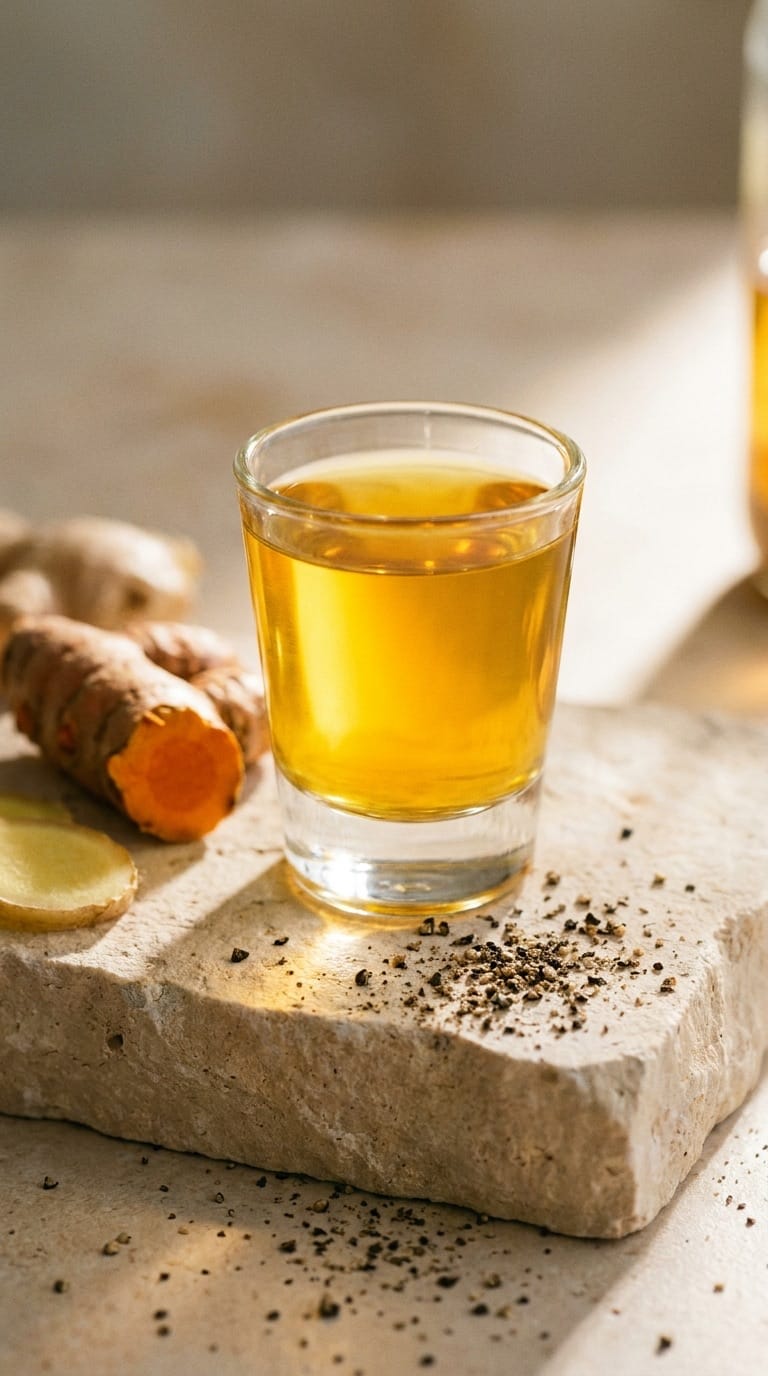 Wellness shot portrait, second composition