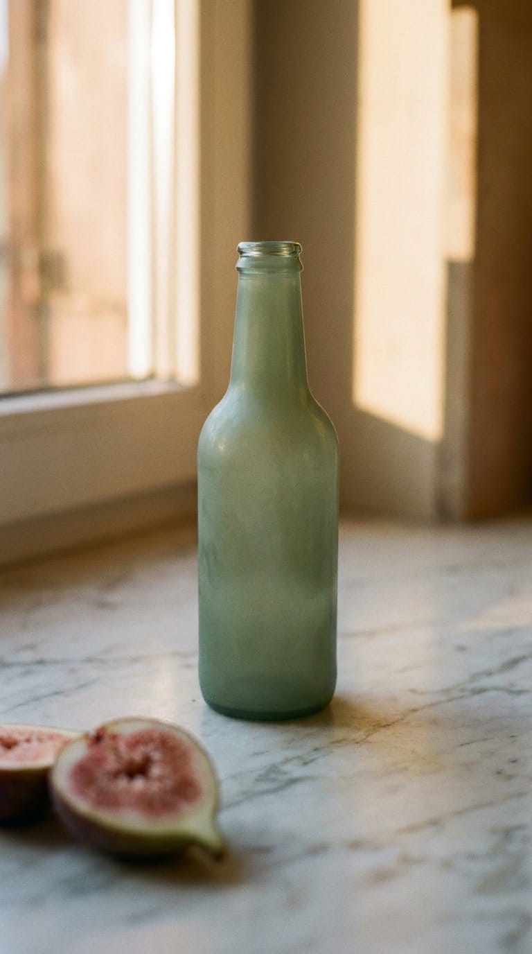 Wellness shot portrait, third composition