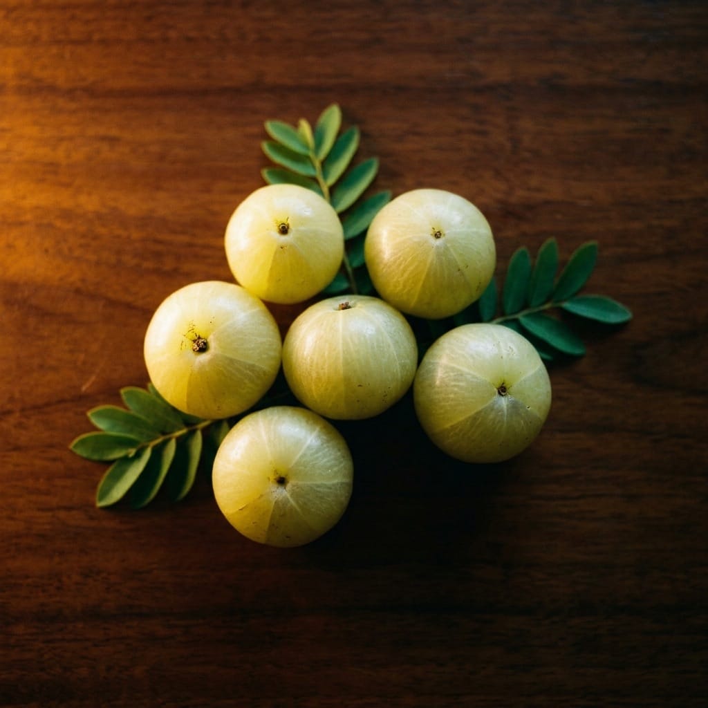 ఉసిరికాయ — close-up