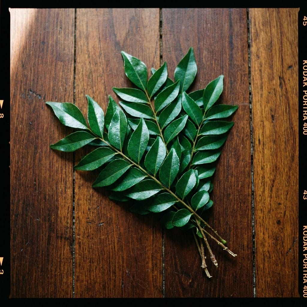 Curry Leaves — close-up