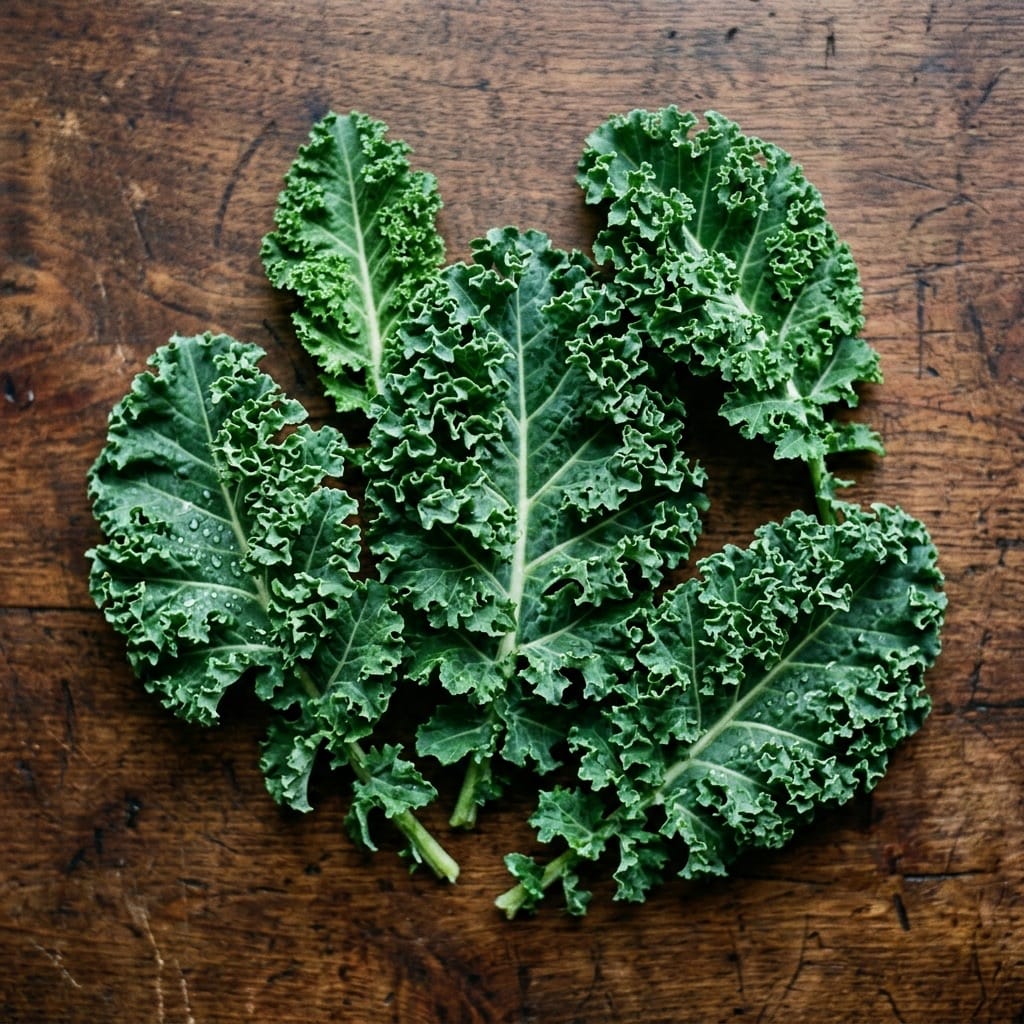 కేల్ — close-up