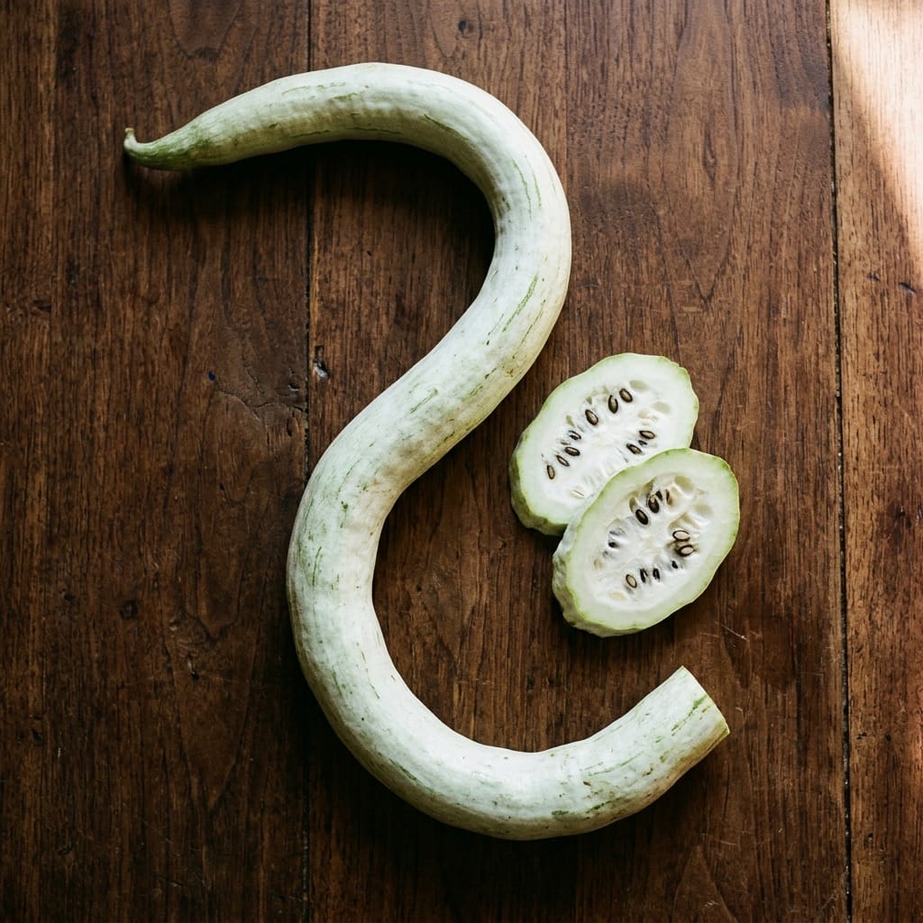 Snake Gourd — close-up