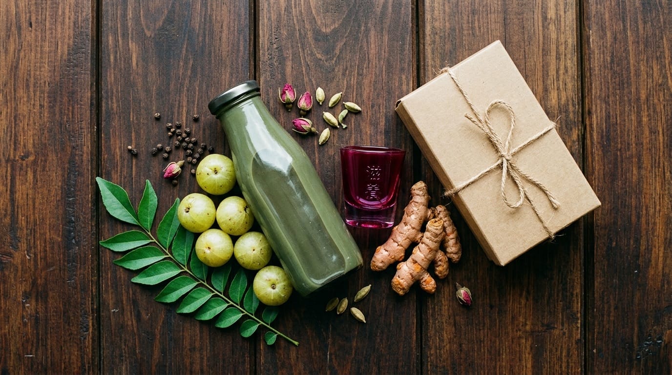 జింజర్ కంజీ — composition