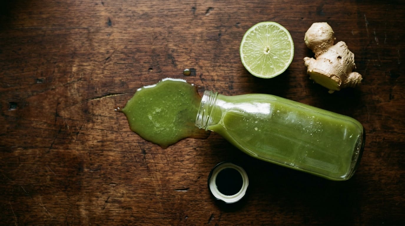 Beet boost close-up — ruby colour