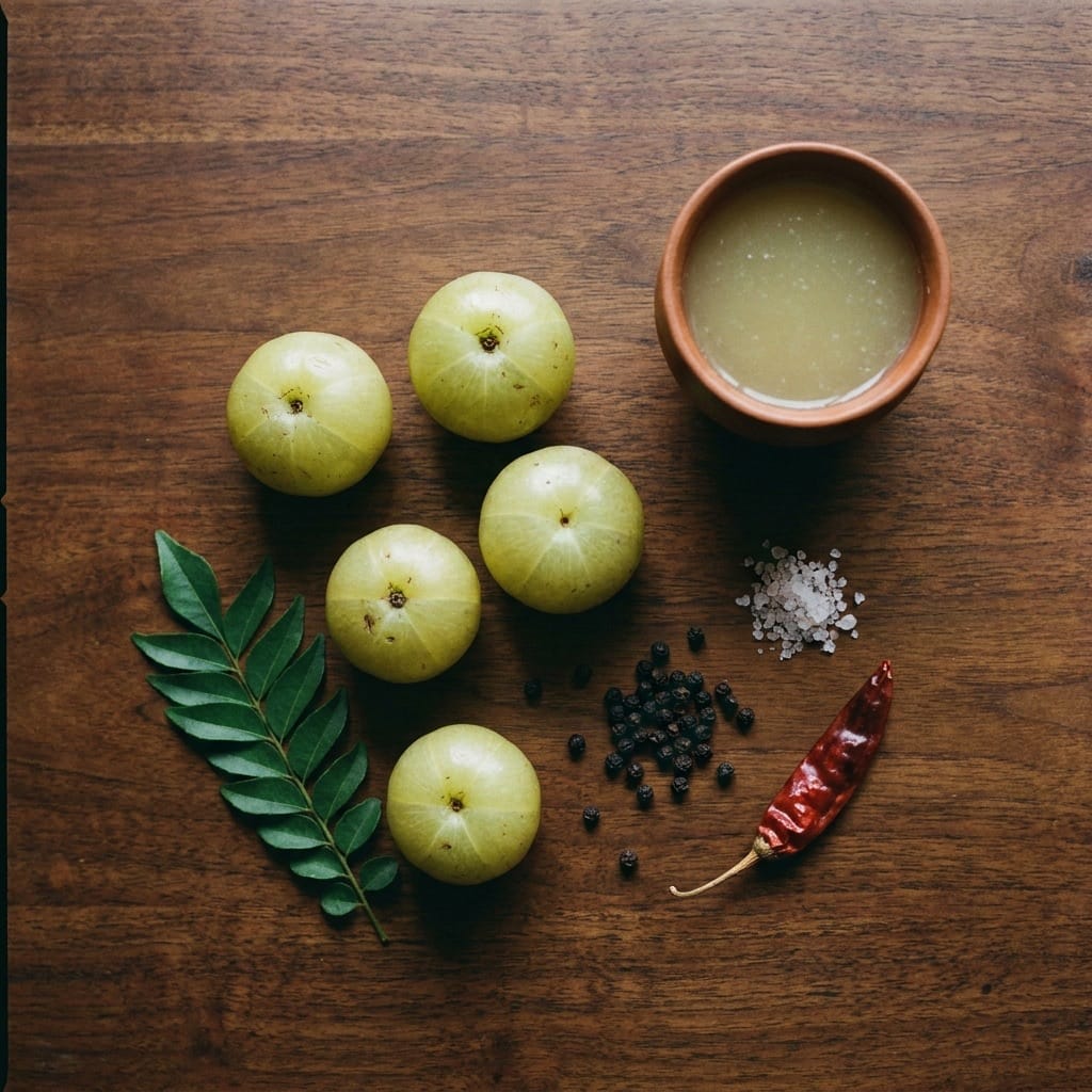 Amla fermented — alternate angle