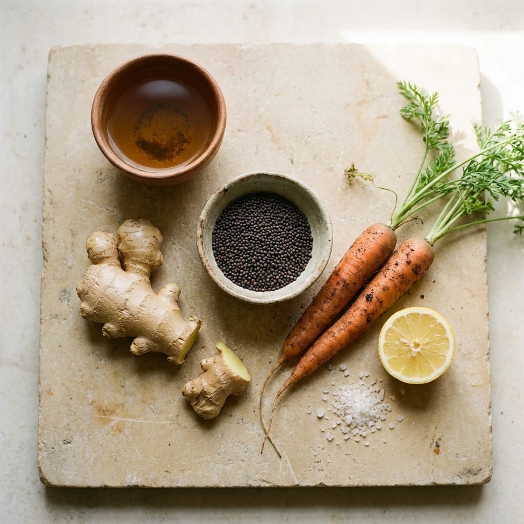 Ginger kanji — alternate angle