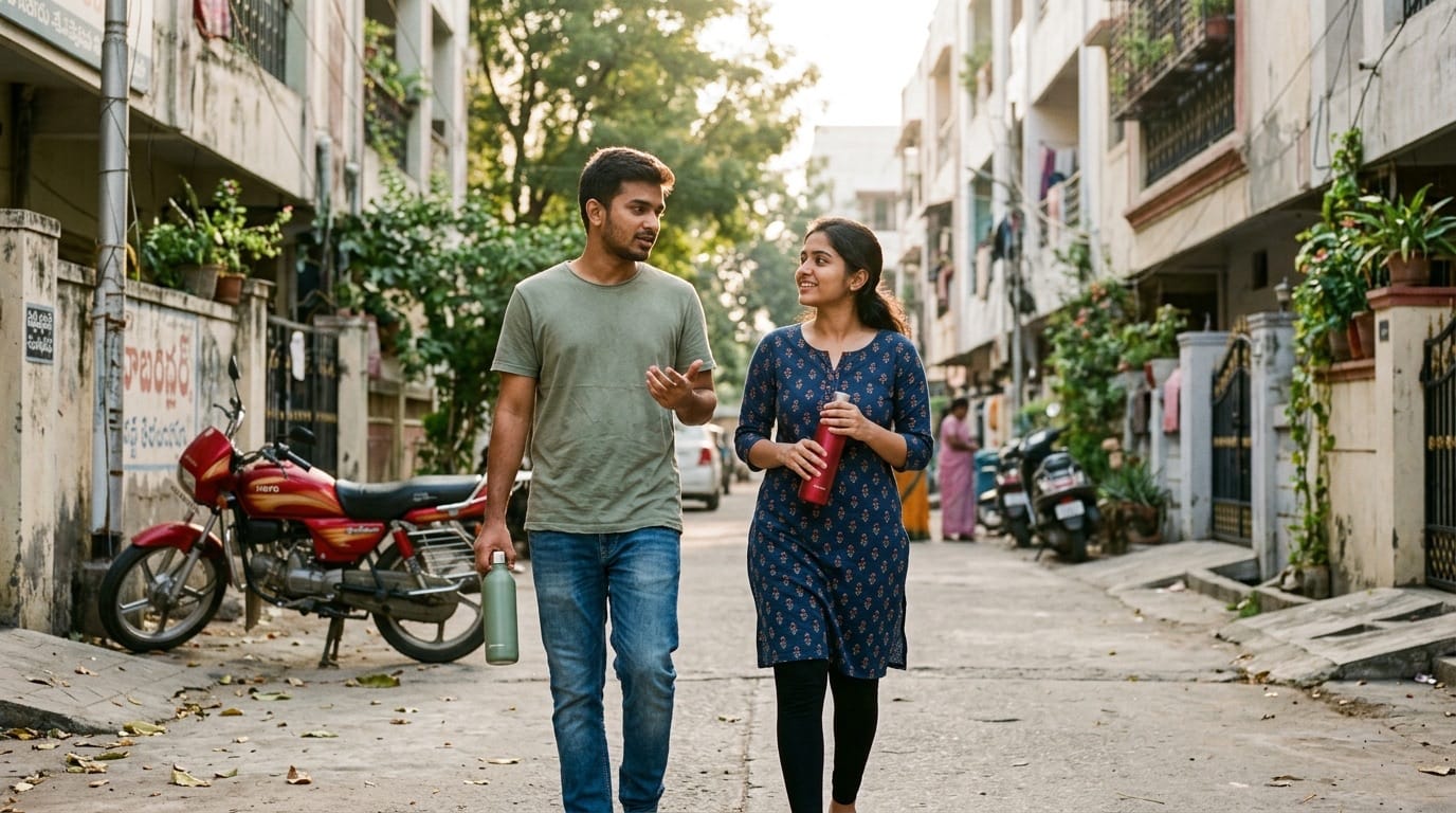 Walking together — the morning conversation