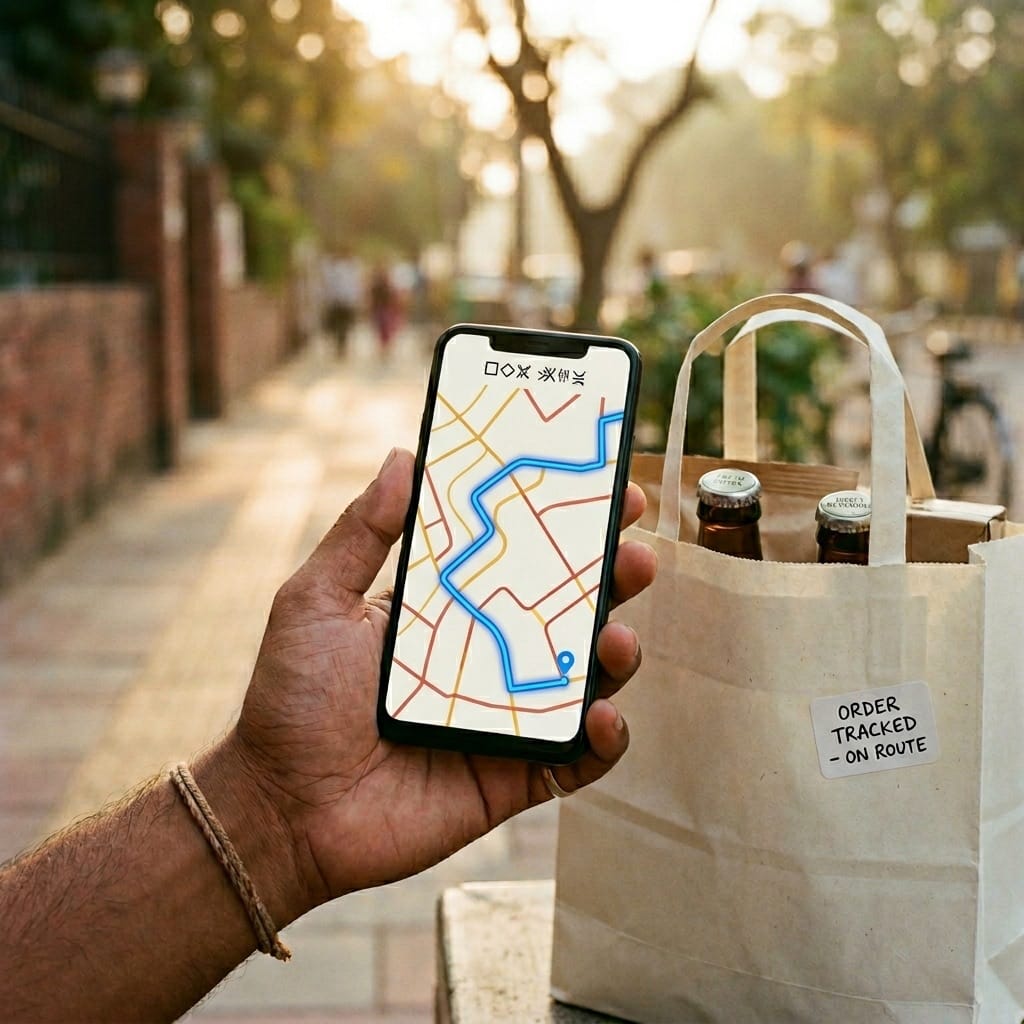 Delivery recorded per address