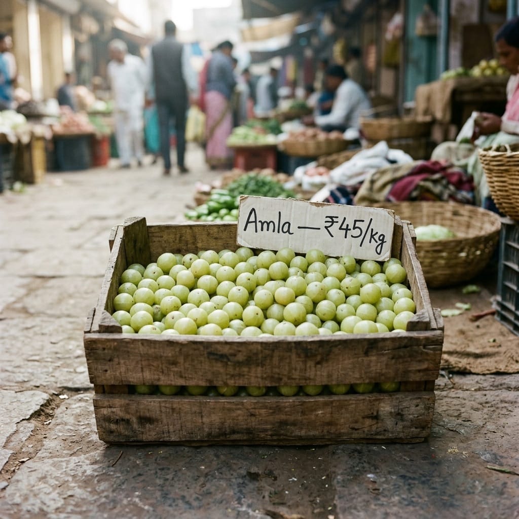 Sourcing ingredients — alternate market view